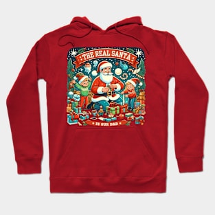 santa dad christmas Hoodie